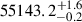$ 55143.2_{-0.2}^{+1.6} $