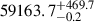 $ 59163.7_{-0.2}^{+469.7} $