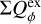 ${\rm{\Sigma }}Q_\phi ^{{\rm{ex}}}$