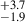 $ ^{+3.7}_{-1.9} $
