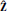 Mathematical equation: $ \mathbf{\hat{z}} $
