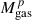 Mathematical equation: $ M_{\mathrm{gas}}^{p} $