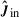 Mathematical equation: $ \hat{\boldsymbol{\jmath}}_{\mathrm{in}} $