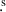 Mathematical equation: $ {{\overset{\text{ s}}{.}}} $
