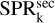 Mathematical equation: $\[\mathrm{SPR}_{\mathrm{k}}^{\text {sec}}\]$