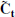 Mathematical equation: $ \mathbf{\tilde{C}_t} $