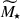 Mathematical equation: $ \widetilde{M_{\star}} $