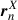 Mathematical equation: $ {\boldsymbol r}_n^X $