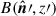 Mathematical equation: $ B({\hat{\boldsymbol{n}}}\prime,z\prime) $