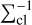 Mathematical equation: $\sum_{\rm cl}^{-1}$