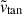 Mathematical equation: $ \tilde{v}_{\tan} $