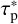 Mathematical equation: $\tau _{\rm{p}}^*$