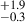 Mathematical equation: $ ^{+1.9}_{-0.3} $