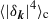 Mathematical equation: $ \langle |\delta_{\boldsymbol k}|^4\rangle_{\mathrm{c}} $