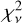 Mathematical equation: $\chi^{2}_{\nu}$