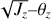Mathematical equation: $\sqrt {{J_z}} - {\theta _z}$