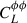 Mathematical equation: $ C_{L}^{\phi\phi} $