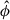 Mathematical equation: $ \hat{\phi} $
