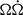 Mathematical equation: $ \Omega \dot{\Omega} $