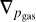 Mathematical equation: ${\nabla _{{p_{{\rm{gas}}}}}}$