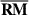 Mathematical equation: $ \overline{\mathbf{RM}} $