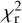 Mathematical equation: $*\chi^2_{\rm r}$
