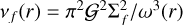 Mathematical equation: $\nu_f(r)=\pi^2\G^2\Sigma_f^2/\omega^3(r)$