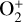 Mathematical equation: ${\rm{O}}_2^ + $