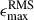 Mathematical equation: $ \epsilon_\mathrm{{max}}^\mathrm{{RMS}} $