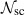 Mathematical equation: $ \mathcal{N}_{\mathrm{sc}} $