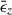 Mathematical equation: $ {\bar \epsilon}_z $