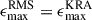Mathematical equation: $ \epsilon_{\mathrm{max}}^{\mathrm{RMS}} = \epsilon_{\mathrm{max}}^{\mathrm{KRA}} $