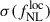 Mathematical equation: $ \sigma(f_{\mathrm{NL}}^{\mathrm{loc}}) $