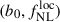 Mathematical equation: $ (b_0, f_{\mathrm{NL}}^{\mathrm{loc}}) $