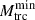 Mathematical equation: $ M_{\mathrm{trc}}^{\mathrm{min}} $