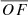 Mathematical equation: $ \overline{OF} $