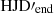 Mathematical equation: $ {\mathrm{HJD}}\prime_{\mathrm{end}} $