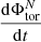 Mathematical equation: $ \frac{\mathrm{d}\Phi_{\mathrm{tor}}^N}{\mathrm{d}t} $