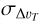 Mathematical equation: $\sigma \Delta {v_T}$