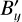 Mathematical equation: $\[B_{y}^{\prime}\]$