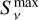 Mathematical equation: $S_\nu ^{\max }$