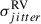 Mathematical equation: $ \sigma^{\mathrm{RV}}_{jitter} $