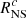 Mathematical equation: $ R_{\mathrm{NS}}^{c} $