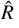 Mathematical equation: ${\hat R}$