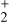 Mathematical equation: $_{2}^{+}$