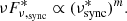 Mathematical equation: $$ \begin{aligned} {\nu F_{\nu , _{\rm sync}}^*} \propto (\nu ^{*}_{\mathrm{sync}})^m. \end{aligned} $$