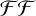 Mathematical equation: ${\cal F}{\cal F}$