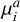 Mathematical equation: $\mu _i^a$