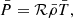 Mathematical equation: $$ \begin{aligned} \bar{P}&= \mathcal{R} \bar{\rho } \bar{T}, \end{aligned} $$