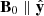 Mathematical equation: $ \mathbf{B}_0\parallel \hat{\mathbf{y}} $